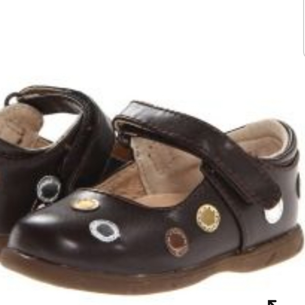 ❗️Footmates Dottie Mary Janes in Brown/Multi Size 3, 3.5, 4.5